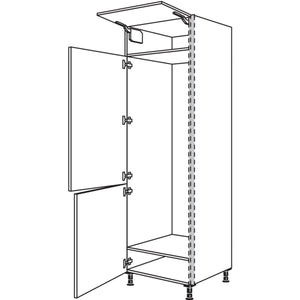 Nobilia XL-Geraete-Umbau Kuehl-Gefrierautomat NGS178-3X 56993