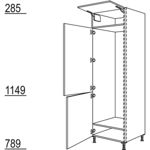 Nobilia XL-Geraete-Umbau Kuehl-Gefrierautomat NGS178-3X 56993