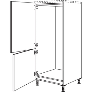 Nobilia XL-Geraete-Umbau Kuehl-Gefrierkombination G145-X 33781