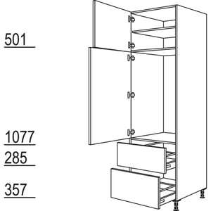 Nobilia XL-Geraete-Umbau Kuehlautomat G1032A-3X 53842