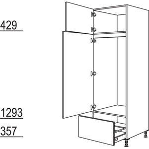 Nobilia XL-Geraete-Umbau Kuehlautomat G123A-1X 30854