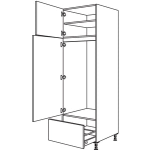 Nobilia XL-Geraete-Umbau Kuehlautomat G123A-2X 41854