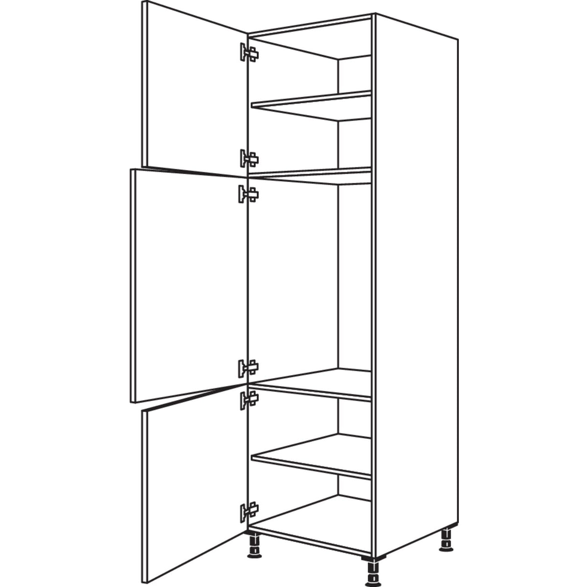 Nobilia XL-Geraete-Umbau Kuehlautomat G88-3X 53820