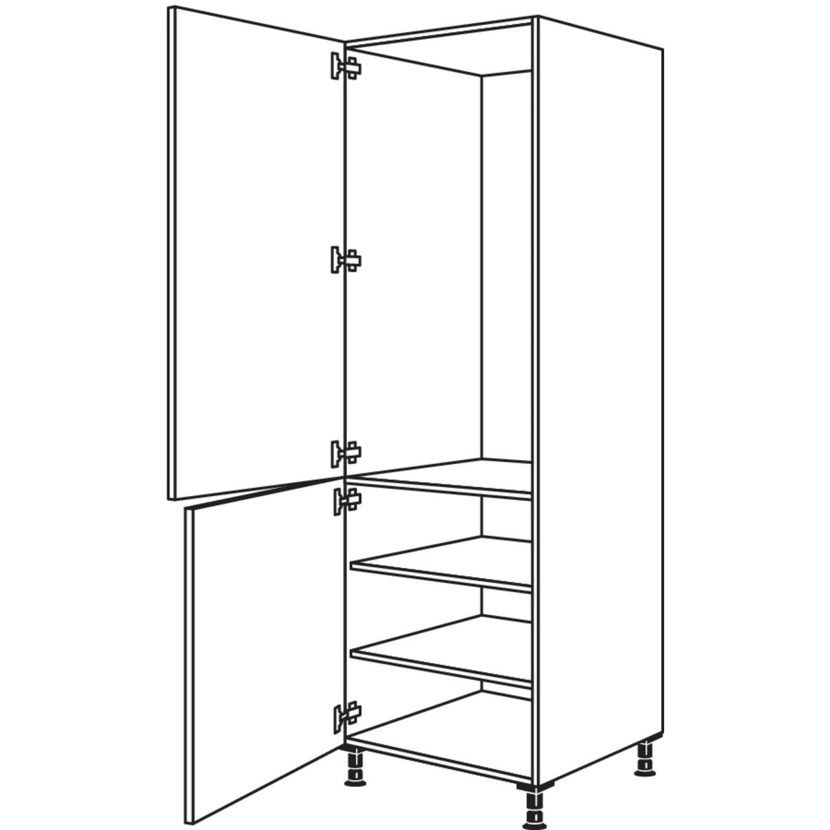Nobilia XL-Geraete-Umbau Kuehlautomat GD103-1X 34841