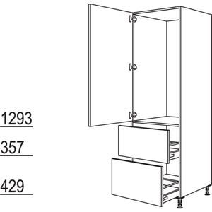 Nobilia XL-Geraete-Umbau Kuehlautomat GD1032A-1X 32845