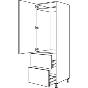 Nobilia XL-Geraete-Umbau Kuehlautomat GD1232A-2X 41853