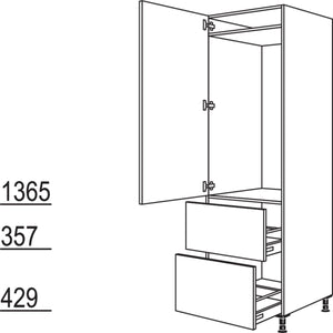 Nobilia XL-Geraete-Umbau Kuehlautomat GD1232A-2X 41853