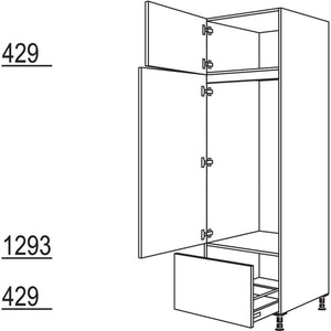 Nobilia XL-Geraete-Umbau Kuehlautomat GD123A-2X 41856