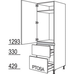 nobilia XL-Geraete-Umbau Kuehlautomat LG1032A-1X 33352