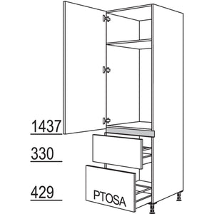 nobilia XL-Geraete-Umbau Kuehlautomat LG1032A-3X 51361