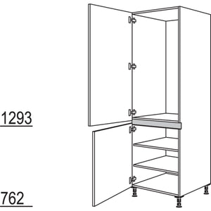Nobilia XL-Geraete-Umbau Kuehlautomat NG123-1X 33363