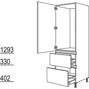 Nobilia XL-Geraete-Umbau Kuehlautomat NG1232A-1X 34379