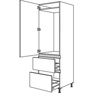 Nobilia XL-Geraete-Umbau Kuehlautomat NG1232A-2X 44379