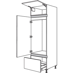 Nobilia XL-Geraete-Umbau Kuehlautomat NG123A-2X 44373