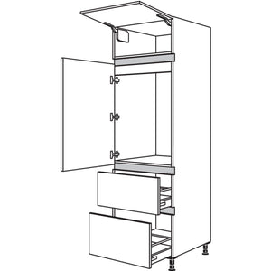 Nobilia XL-Geraete-Umbau Kuehlautomat NG882A-2X 42332