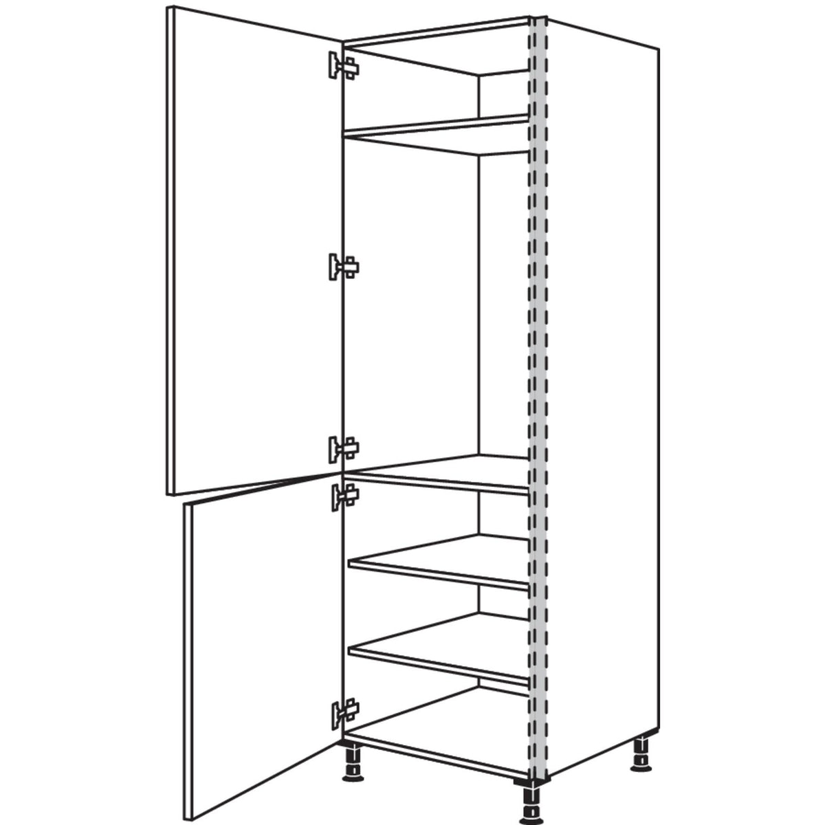Nobilia XL-Geraete-Umbau Kuehlautomat NGS103-1X 31976