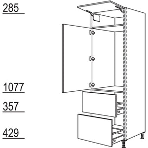 Nobilia XL-Geräte-Umbau Kühlautomat NGS1032A-2X 45977