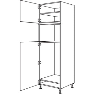 Nobilia XL-Geraete-Umbau Kuehlautomat und Dampfgarer - Kompaktgeraet G103DK-2X 42846