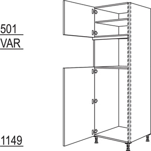 Nobilia XL-Geräte-Umbau Kühlautomat und Dampfgarer - Kompaktgerät NGS103DK-2X 45978
