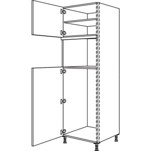 Nobilia XL-Geraete-Umbau Kuehlautomat und Dampfgarer - Kompaktgeraet NGS103DK-2X 45978