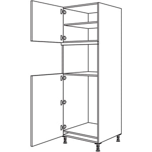 Nobilia XL-Geraete-Umbau Kuehlautomat und Mikrowelle - Dampfgarer - Kompaktgeraet G88MDK-1X 30829