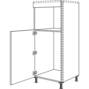 Nobilia XL-Geraete-Umbau Kuehlautomat und Mikrowelle- Dampfgarer oder NGSDK88-X 62727