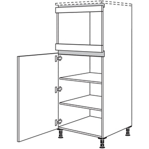 Nobilia XL-Geraete-Umbau Mikrowelle NGM-X 53337