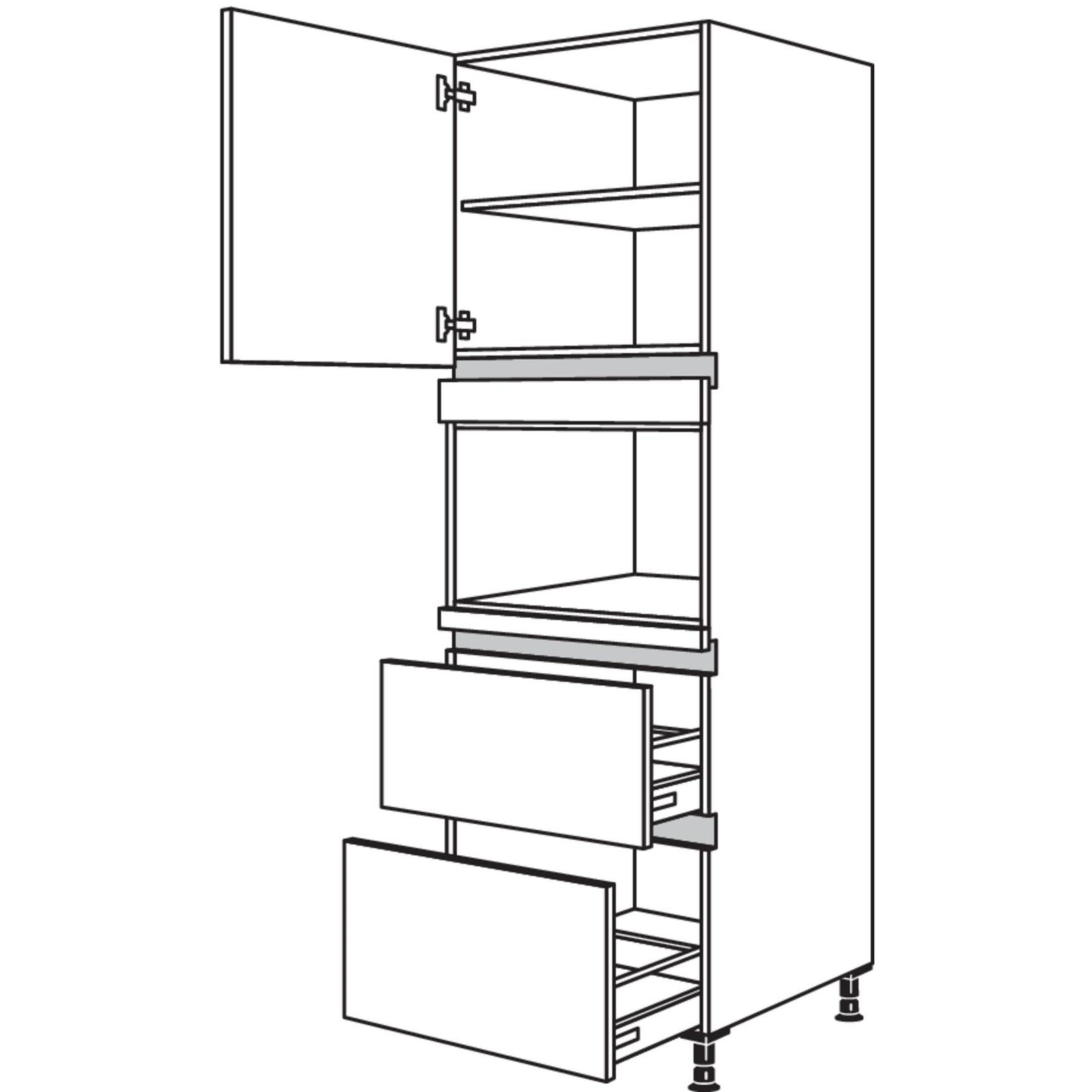 nobilia XL appliance conversion microwave NGM2A-1X 60 cm