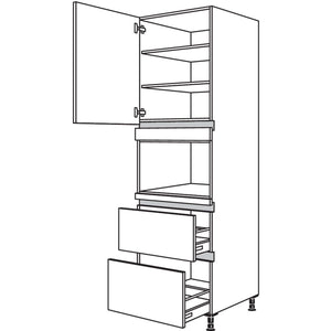 Nobilia XL-Geraete-Umbau Mikrowelle NGM2A-3X 53324