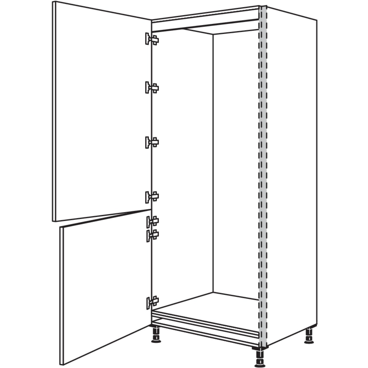 Nobilia XL-Geraete-Umbau NGS194-76-1X 34551