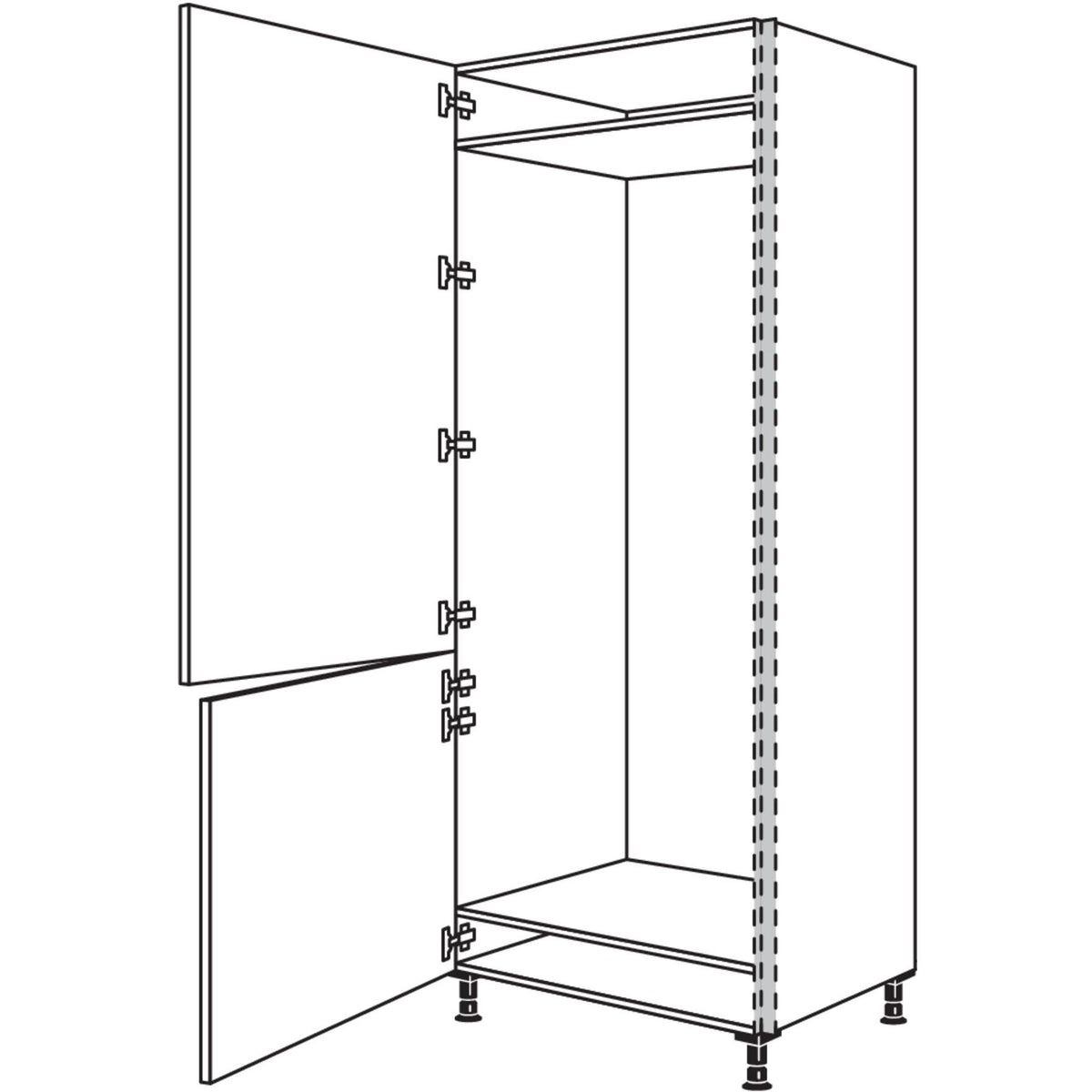 Nobilia XL-Geraete-Umbau NGS194-76-3X 56551