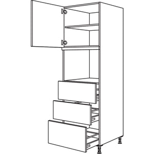 Nobilia XL-Geraete-Umbau fuer Dampfgarer - Kompaktgeraet GDK3A-1X 31735