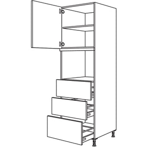 Nobilia XL-Geraete-Umbau fuer Dampfgarer - Kompaktgeraet GDK3A-2X 43735