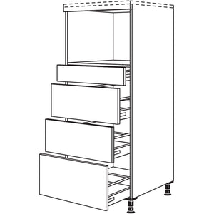 Nobilia XL-Geraete-Umbau fuer Dampfgarer - Kompaktgeraet GDKS3A-X 34458