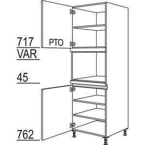 nobilia XL-Geraete-Umbau fuer Dampfgarer - Kompaktgeraet LGDK-1X 33337