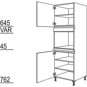 Nobilia XL-Geraete-Umbau fuer Dampfgarer - Kompaktgeraet NGDK-1X 33325