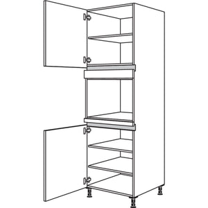 Nobilia XL-Geraete-Umbau fuer Dampfgarer - Kompaktgeraet NGDK-2X 43325