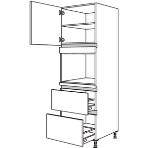 Nobilia XL-Geraete-Umbau fuer Dampfgarer - Kompaktgeraet NGDK2A-1X 33326