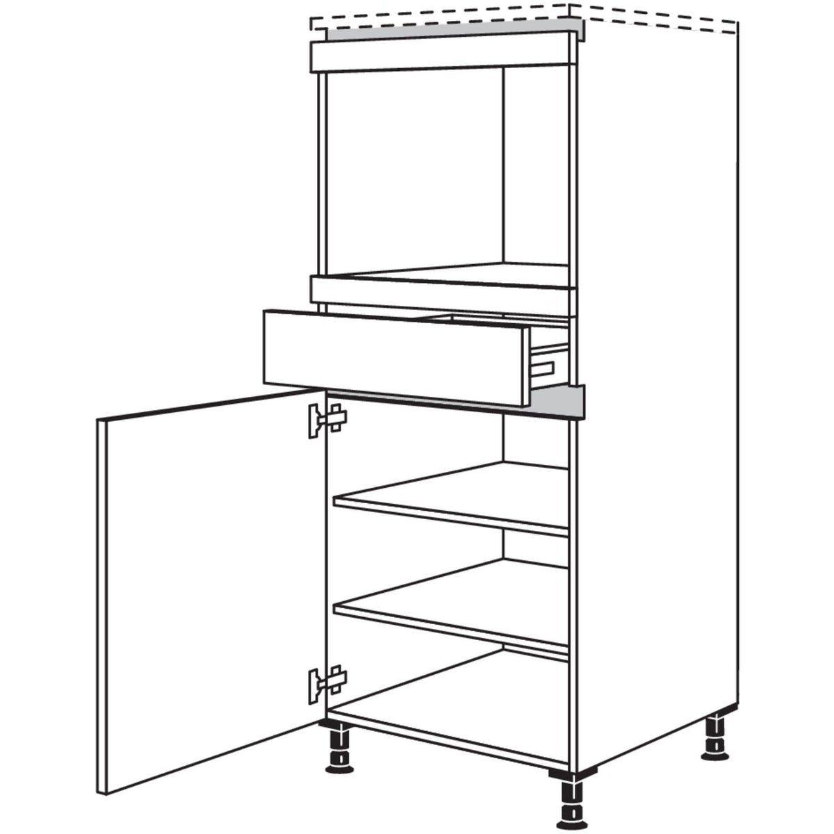 Nobilia XL-Geraete-Umbau fuer Dampfgarer - Kompaktgeraet NGDKS-X 53341