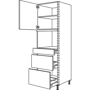 Nobilia XL-Geraete-Umbau fuer Dampfgarer - Kompaktgeraet NGSDKS2A-2X 45938