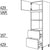 Nobilia XL-Geraete-Umbau fuer Mikrowelle und Dampfgarer - Kompaktgeraet GDMDK2A-2X 42741