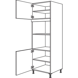 Nobilia XL-Geraete-Umbau fuer Mikrowelle und Dampfgarer - Kompaktgeraet GMDK-1X 32731