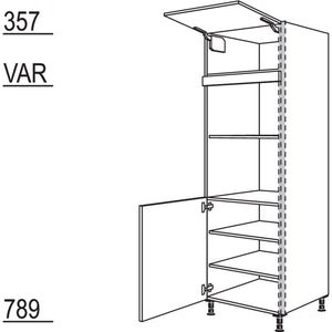 Nobilia XL-Geraete-Umbau fuer Mikrowelle und Dampfgarer - Kompaktgeraet NGSMDK-1X 34936