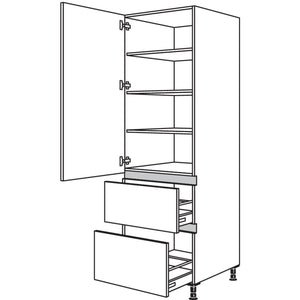 Nobilia XL-Geschirr-- Vorratsschrank NH2A40-1X 32310