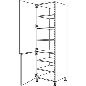 Nobilia XL-Geschirr-- Vorratsschrank NHS60-3X 56904