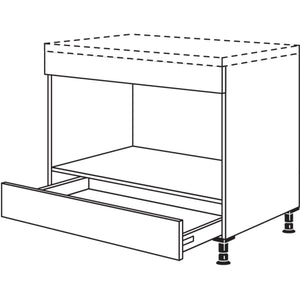 Nobilia XL-Herd-Umbauschrank HUS90-X 37306