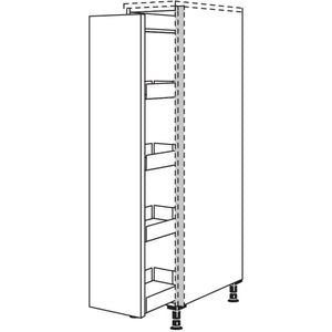 nobilia XL-Highboard Apothekerschrank NHSAF40-X 68716