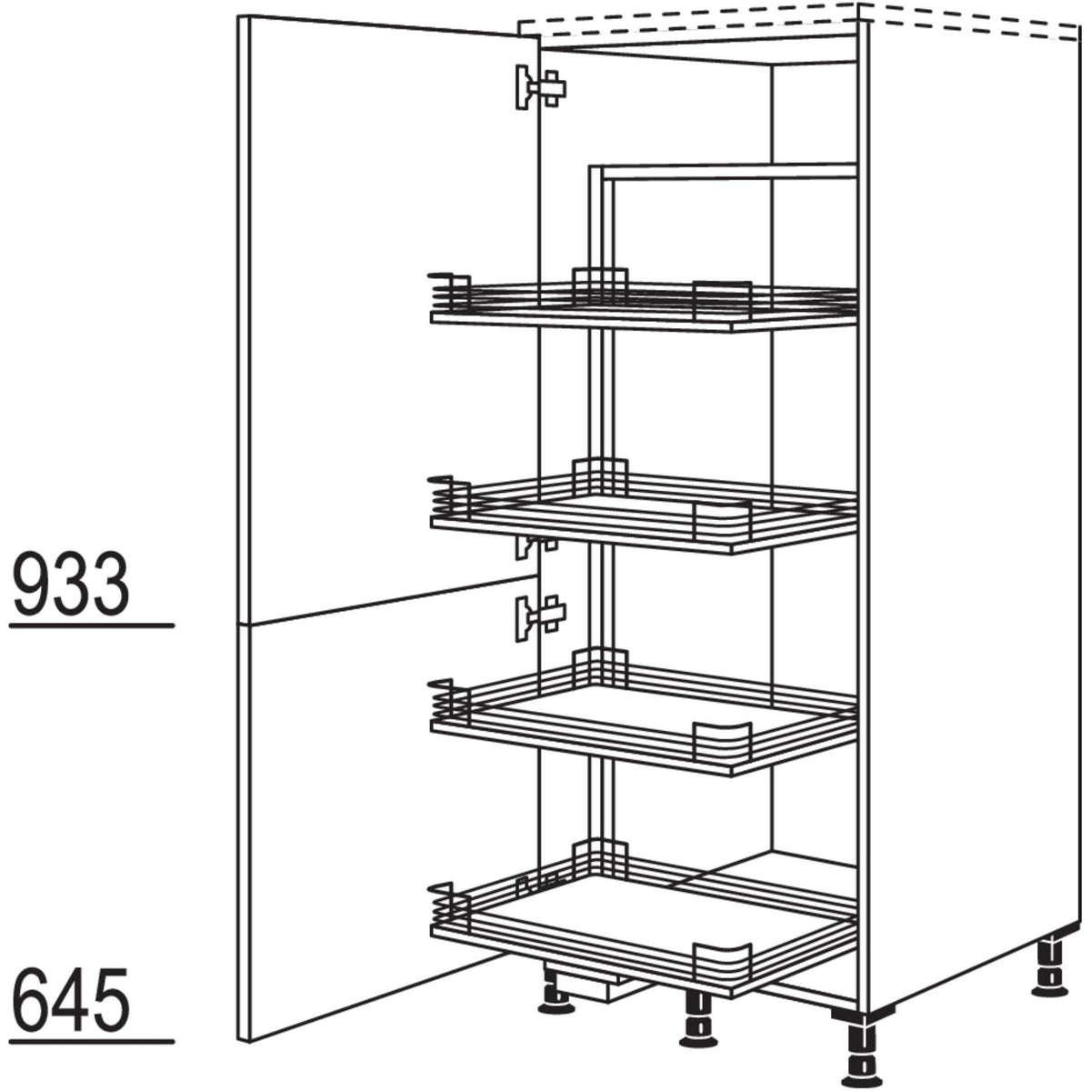 Nobilia XL-Highboard Cargo HC50-X 31571