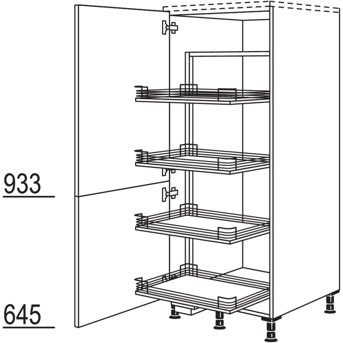 Nobilia XL-Highboard Cargo HC60-X 31572
