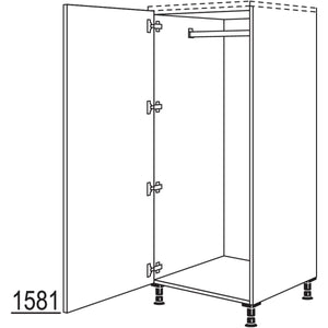 nobilia XL-Highboard Garderobenschrank HWGF60-X 32540